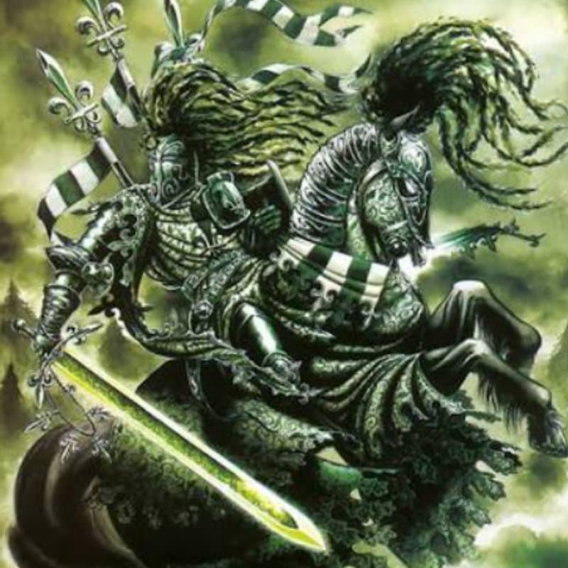 Illustration : Le Chevalier de Sinople